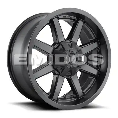 FUEL D436 MAVERICK SATIN BLACK 8x180 20R 10 124.2 -12