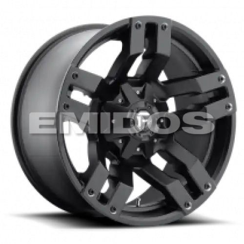 FUEL D515 PUMP MATTE BLACK 5x139.7/150 18R 9 110.1 20