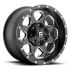 FUEL D534 BOOST MATTE BLACK MILLED 8x180 17R 9 125.1 20
