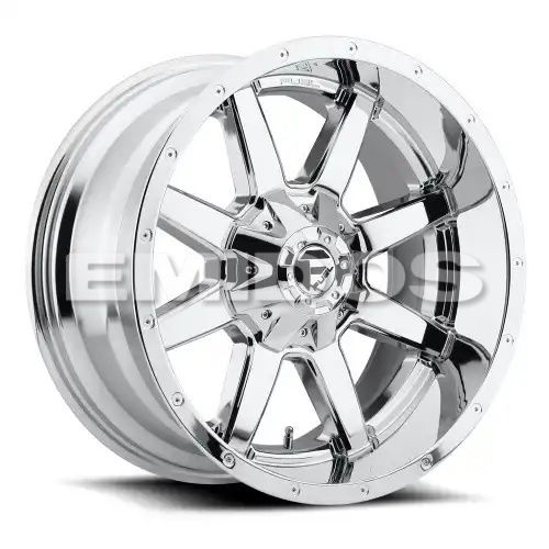 FUEL D536 MAVERICK CHROME PLATED 8x165.1 17R 9 125.1 1