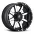 FUEL D537 MAVERICK MATTE BLACK MACHINED 6x135/139.7 20R 9 106.1 20