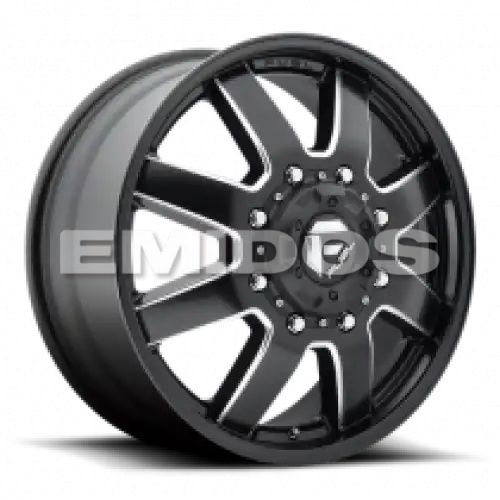 FUEL D538 MAVERICK MATTE BLACK MILLED 8x200 20R 8.25 142 -176