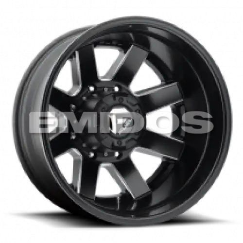FUEL D538 MAVERICK MATTE BLACK MILLED 10x225 20R 8.25 170.1 -202