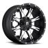 FUEL D541 NUTZ MATTE BLACK MACHINED 8x165.1 20R 10 125.1 -12