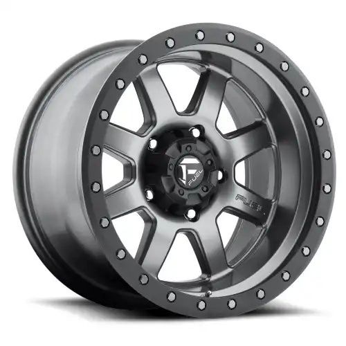 FUEL D552 TROPHY MATTE GUN METAL BLACK BEAD RING 6x139.7 18R 9 108 1