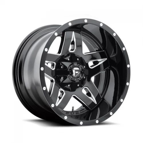 FUEL D554 FULL BLOWN GLOSS BLACK MILLED 5x139.7/150 20R 10 110.1 -12