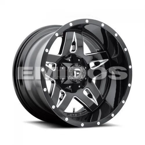 FUEL D554 FULL BLOWN GLOSS BLACK MILLED 5x139.7/150 20R 10 110.1 -12