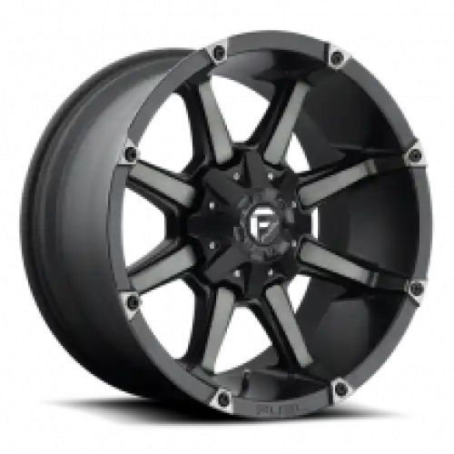 FUEL D556 COUPLER MATTE BLACK DOUBLE DARK TINT 8x165.1 20R 9 125.1 20