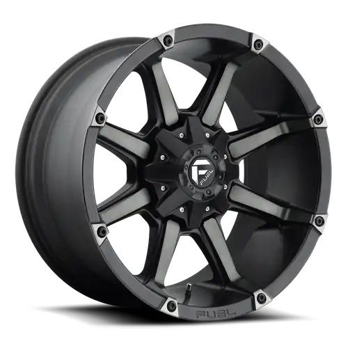 FUEL D556 COUPLER MATTE BLACK DOUBLE DARK TINT 6x139.7 20R 9 108 20
