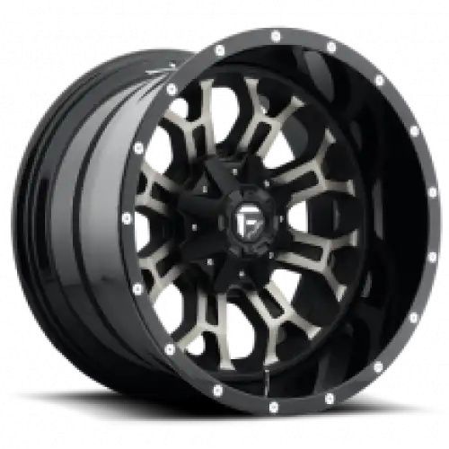 FUEL D561 CRUSH GLOSS MACHINED DOUBLE DARK TINT 8x180 18R 9 124.2 20