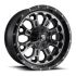 FUEL D561 CRUSH GLOSS MACHINED DOUBLE DARK TINT 6x135/139.7 18R 9 106.1 19