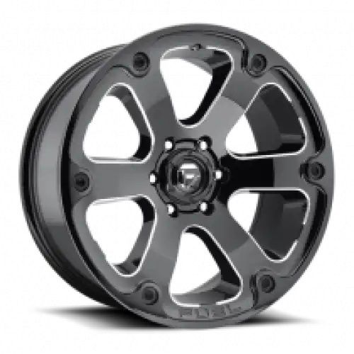 FUEL D562 BEAST GLOSS BLACK MILLED 5x127 18R 9 78.1 -12