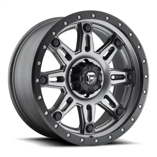 FUEL D568 HOSTAGE III MATTE GUN METAL BLACK BEAD RING 6x139.7 20R 9 108 20