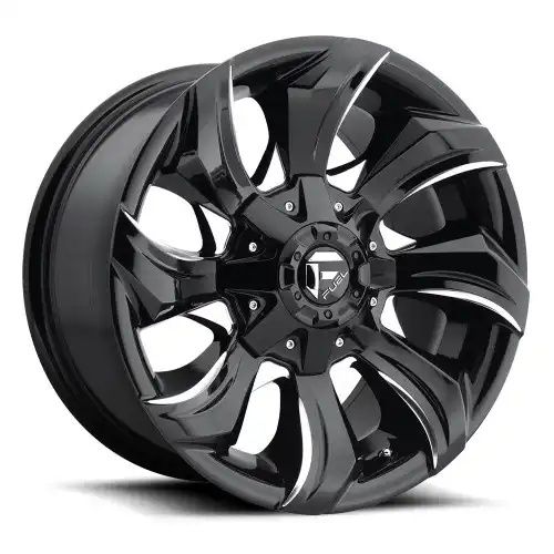 FUEL D571 STRYKR GLOSS BLACK MILLED 5x114.3/127 20R 10 78.1 -18