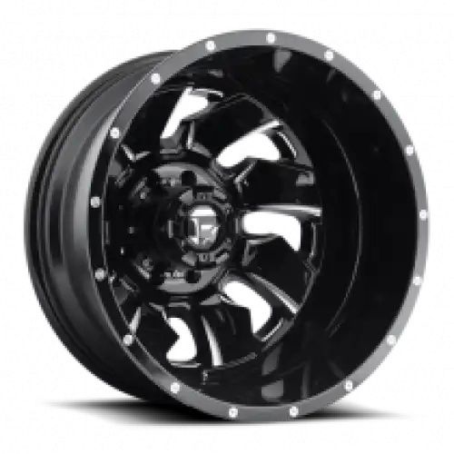 FUEL D574 CLEAVER GLOSS BLACK MILLED 8x210 20R 8.25 154.3 -195