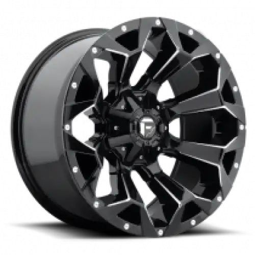 FUEL D576 ASSAULT GLOSS BLACK MILLED 6x135/139.7 17R 9 106.1 2