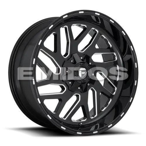 FUEL D581 TRITON GLOSS BLACK MILLED 5x139.7/150 20R 10 110.1 -18