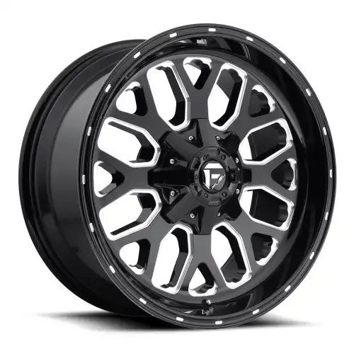 FUEL D588 TITAN GLOSS BLACK MILLED 6x135/139.7 20R 9 106.1 20