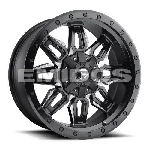FUEL D591 NEUTRON MATTE BLACK MILLED 6x135/139.7 18R 9 106.1 20
