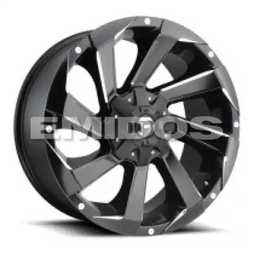 FUEL D592 RAZOR MATTE BLACK MILLED 6x135/139.7 20R 9 106.1 20