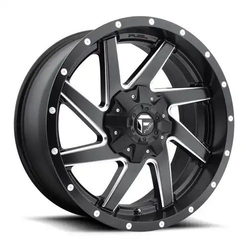 FUEL D594 RENEGADE MATTE BLACK MILLED 5x114.3/127 20R 10 78.1 -18