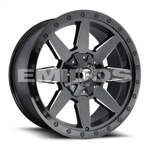 FUEL D597 WILDCAT GLOSS BLACK MILLED 5x139.7/150 20R 9 110.1 1