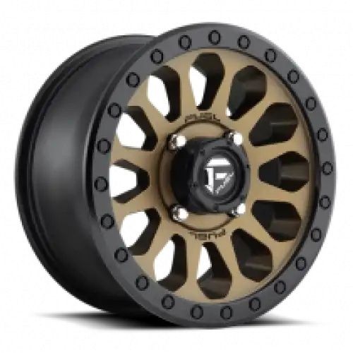 FUEL D600 VECTOR MATTE BRONZE BLACK BEAD RING 5x120 17R 8.5 65.07 20