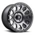 FUEL D601 VECTOR MATTE GUN METAL BLACK BEAD RING 5x150 20R 9 110.1 20