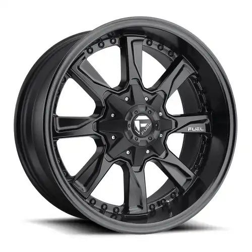 FUEL D604 HYDRO MATTE BLACK 8x165.1 18R 9 125.1 1