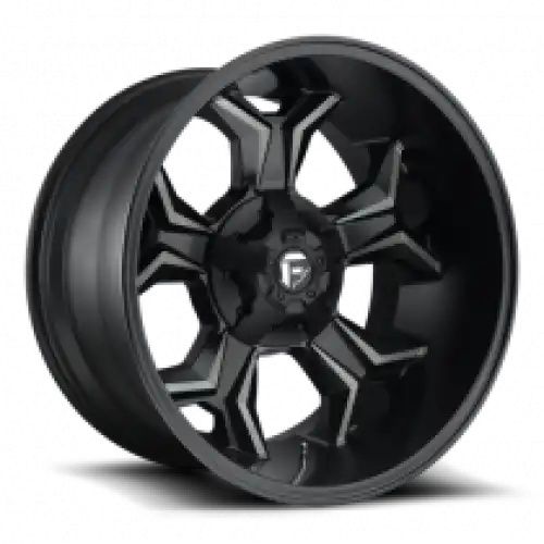 FUEL D605 AVENGER MATTE BLACK DOUBLE DARK TINT 5x114.3/127 20R 9 78.1 1