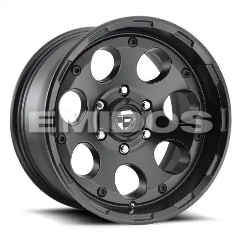 FUEL D608 ENDURO MATTE BLACK 5x139.7 20R 9 108 1