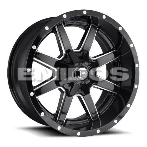 FUEL D610 MAVERICK GLOSS BLACK MILLED 6x135/139.7 17R 9 106.1 1