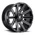 FUEL D615 CONTRA GLOSS BLACK MILLED 8x170 20R 9 125.1 1