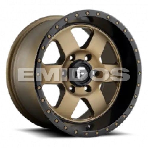 FUEL D617 PODIUM MATTE BRONZE BLACK BEAD RING 5x127 20R 9 78.1 1