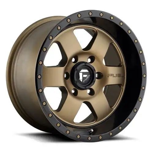 FUEL D617 PODIUM MATTE BRONZE BLACK BEAD RING 6x139.7 R 9 106.1 19
