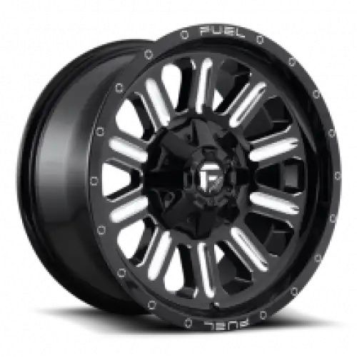 FUEL D620 HARDLINE GLOSS BLACK MILLED 6x135/139.7 R 9 106.1 1