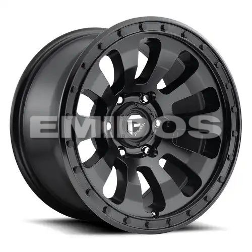 FUEL D630 TACTIC MATTE BLACK 5x127 17R 9 78.1 -12