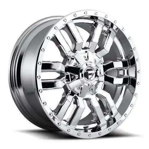 FUEL D631 SLEDGE CHROME PLATED 6x135/139.7 22R 10 106.1 10