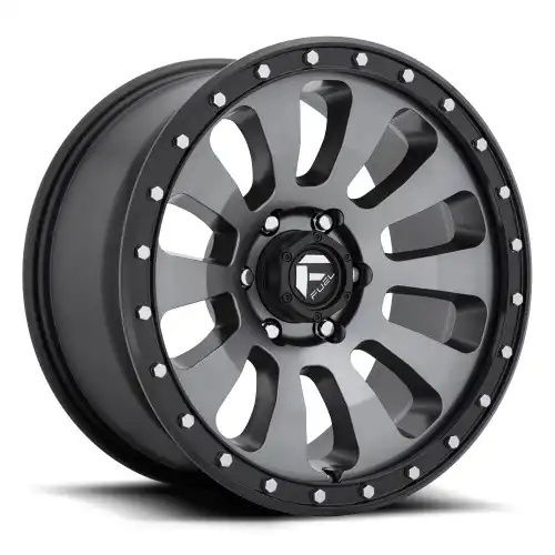 FUEL D648 TACTIC MATTE GUN METAL BLACK BEAD RING 6x139.7 20R 9 106.1 20