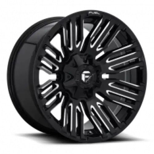 FUEL D649 SCHISM GLOSS BLACK MILLED 6x135/139.7 20R 9 106.1 1