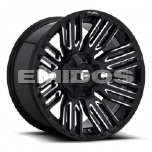 FUEL D649 SCHISM GLOSS BLACK MILLED 6x135/139.7 20R 9 106.1 1