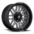 FUEL D662 IGNITE GLOSS BLACK MILLED 8x170 20R 10 125.1 -18
