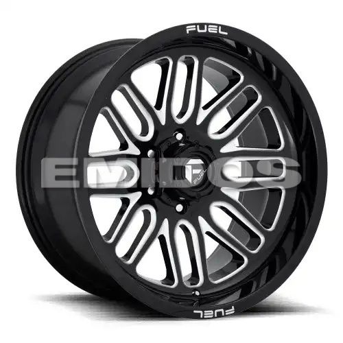 FUEL D662 IGNITE GLOSS BLACK MILLED 6x139.7 20R 10 106.1 -19
