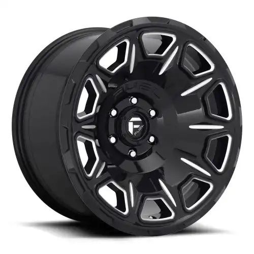 FUEL D688 VENGEANCE GLOSS BLACK MILLED 5x127 20R 10 71.5 -18