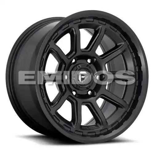 FUEL D689 TORQUE MATTE BLACK 6x139.7 17R 9 106.1 1
