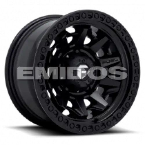 FUEL D694 COVERT MATTE BLACK 5x114.3 15R 8 72.56 -19