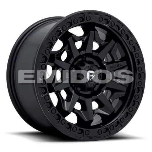 FUEL D694 COVERT MATTE BLACK 8x170 18R 9 125.1 -12