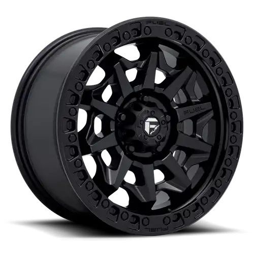 FUEL D694 COVERT MATTE BLACK 8x165.1 18R 9 125.1 -12