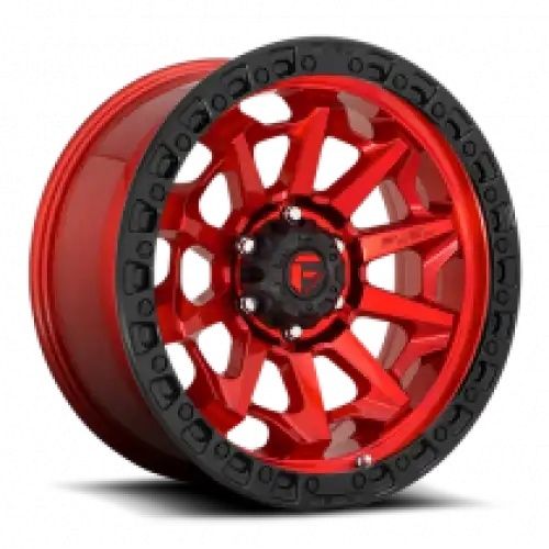 FUEL D695 COVERT CANDY RED BLACK BEAD RING 5x150 18R 9 110.1 1