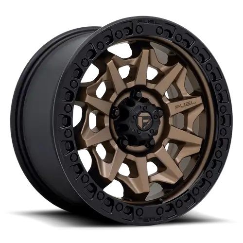 FUEL D696 COVERT MATTE BRONZE BLACK BEAD RING 8x170 18R 9 125.1 1